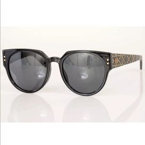 Dior NWD Black Studded Sunglasses